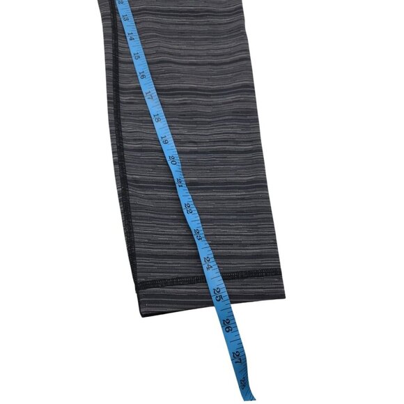Lululemon Pants Women 6 High Times  Luxtreme Cyber Stripe Athleisure Crossfit - Picture 4 of 7